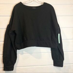 Abound Fleece Lined Drop Shoulder, Balloon Sleeve